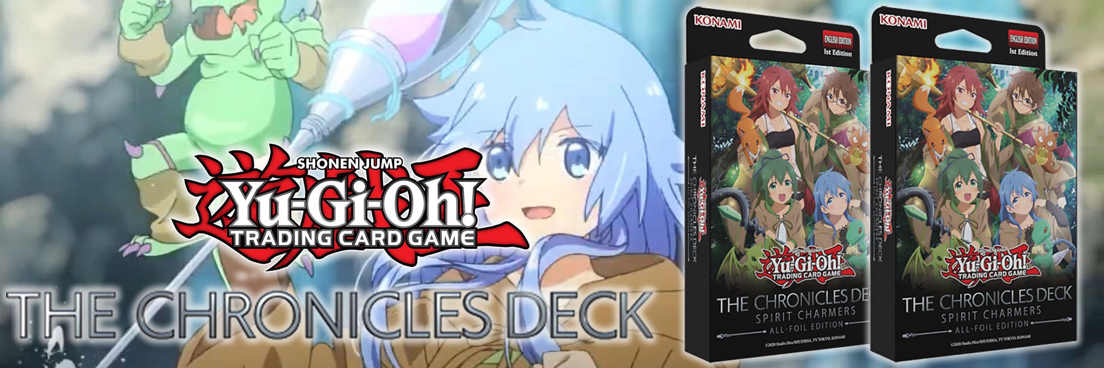 Yu-Gi-Oh! Trading Card Game - The Chronicles Deck: Spirit Charmers (All-Foil Edition) Structure Deck