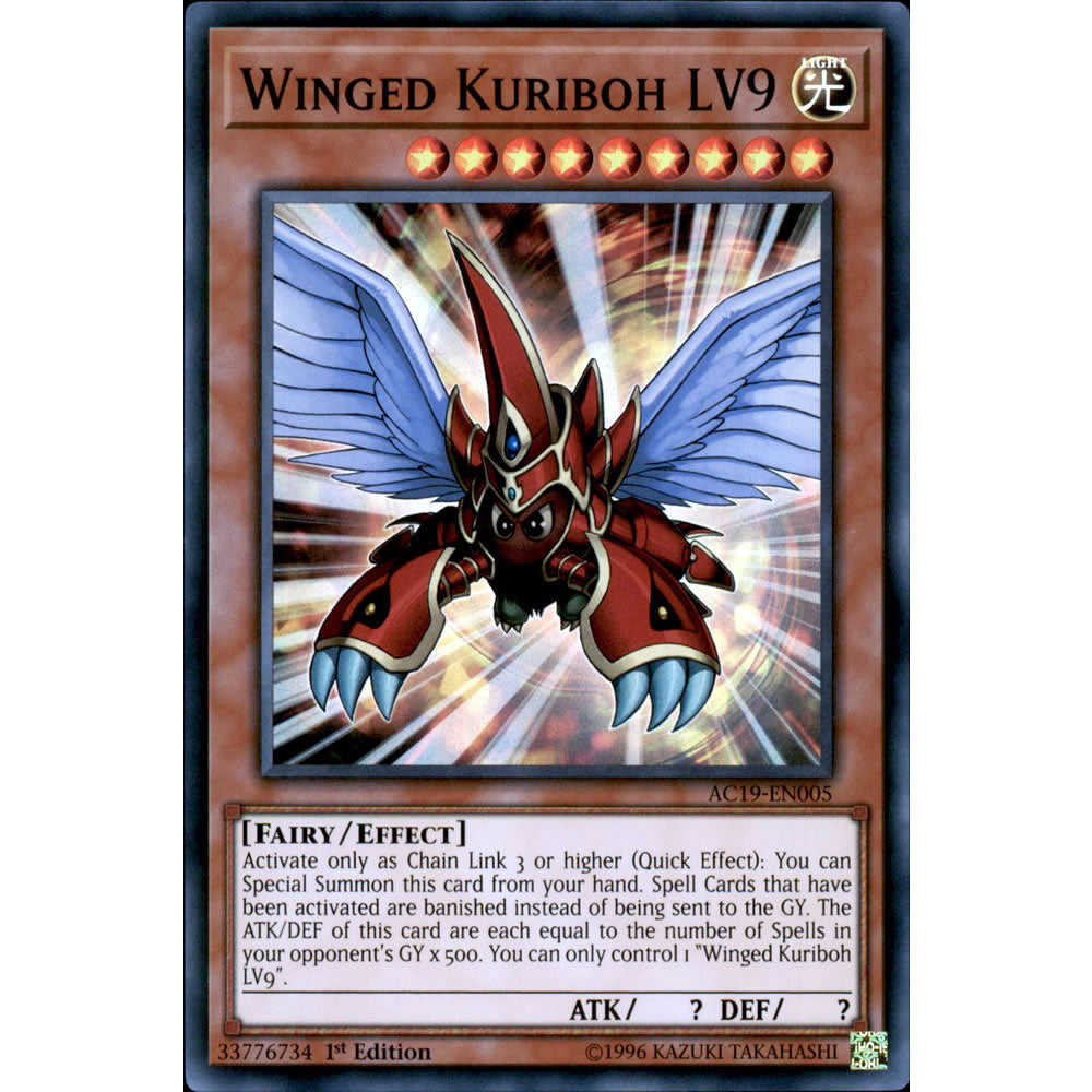 Winged Kuriboh LV9 AC19-EN005 Yu-Gi-Oh! Card Winged Kuriboh LV9 AC19-EN005 Yu-Gi-Oh! Card