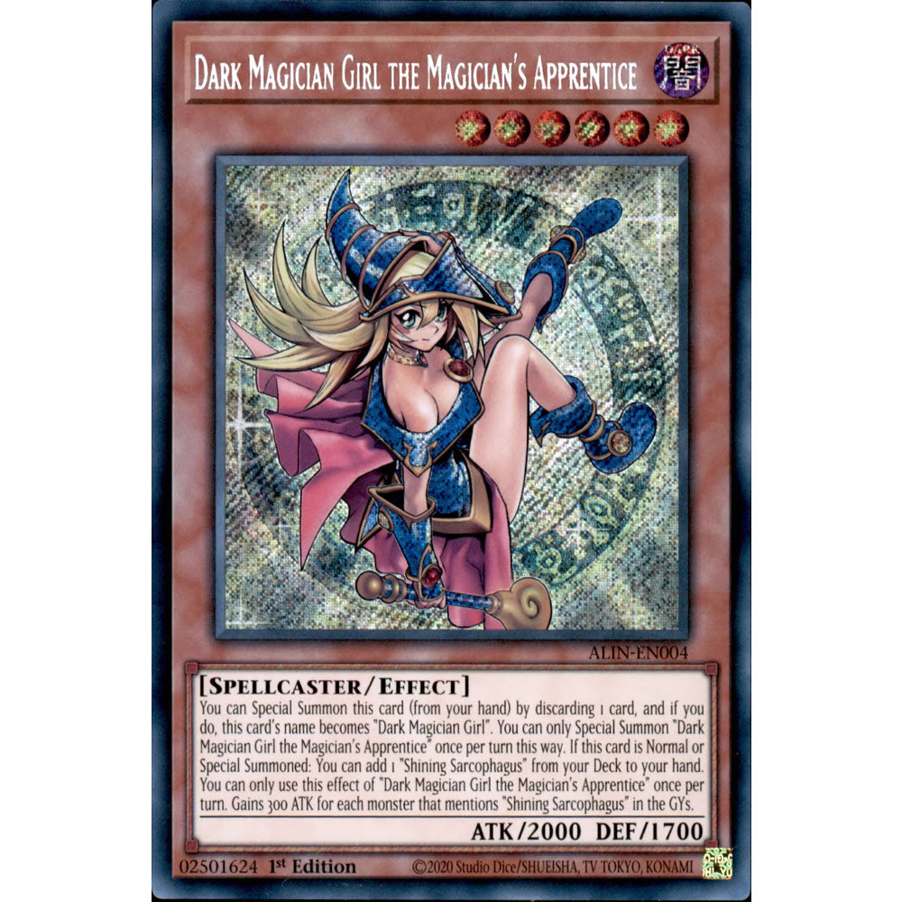 Dark Magician Girl the Magician's Apprentice ALIN-EN004 Yu-Gi-Oh! Card from the Alliance Insight Set