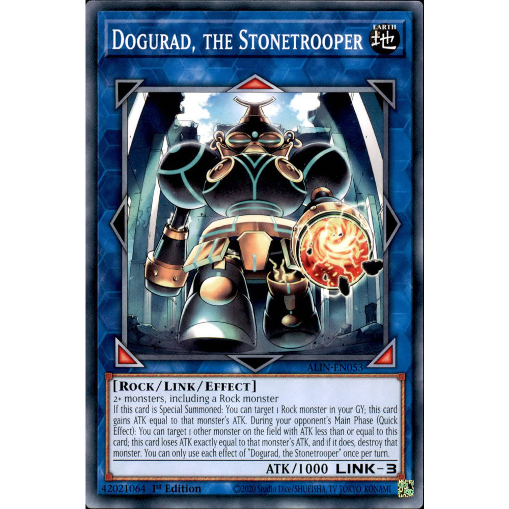 Dogurad, the Stonetrooper ALIN-EN053 Yu-Gi-Oh! Card from the Alliance Insight Set