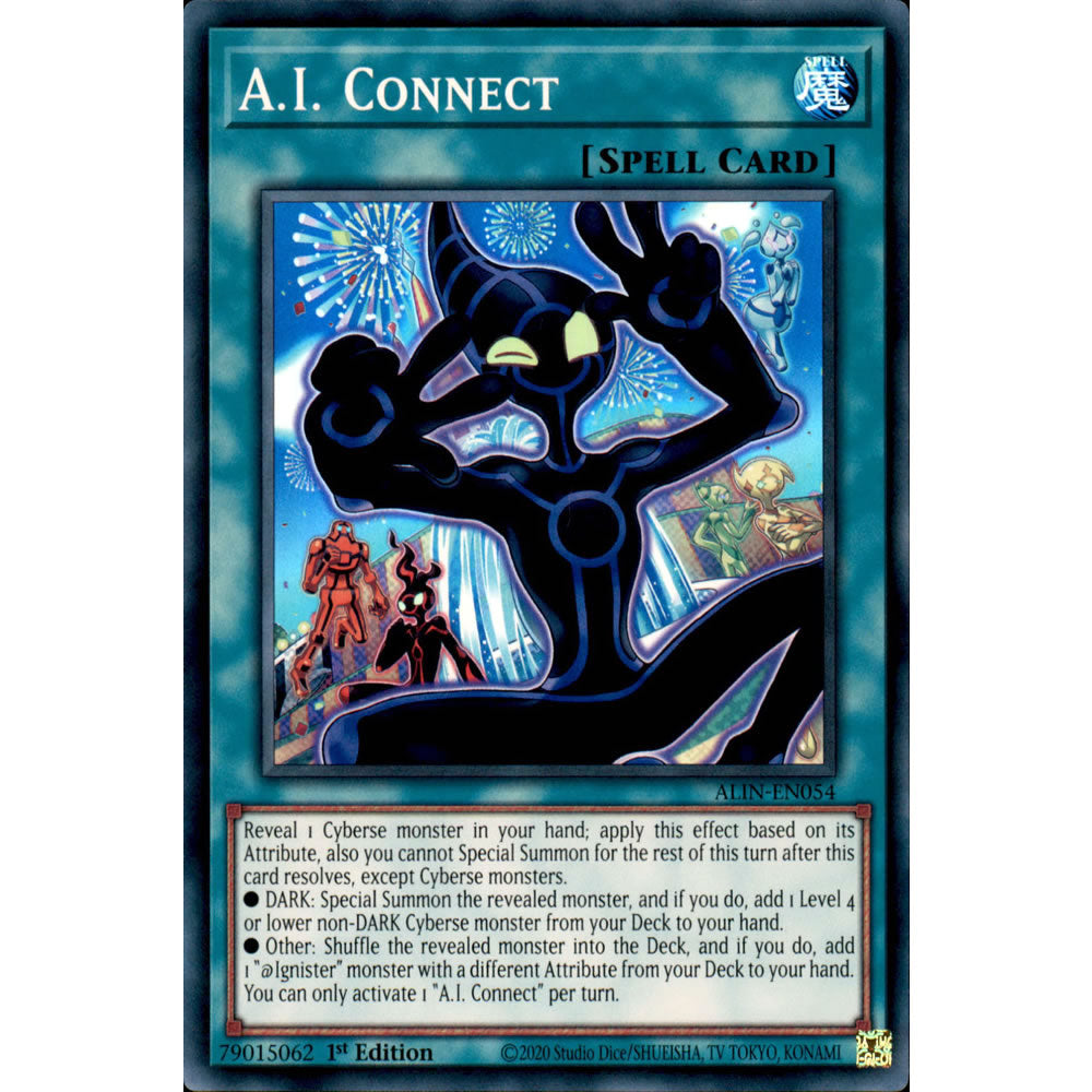 A.I. Connect ALIN-EN054 Yu-Gi-Oh! Card from the Alliance Insight Set