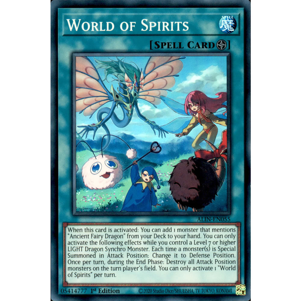 World of Spirits ALIN-EN055 Yu-Gi-Oh! Card from the Alliance Insight Set