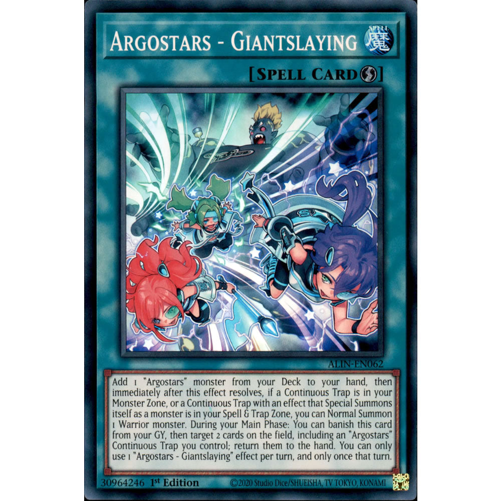 Argostars - Giantslaying ALIN-EN062 Yu-Gi-Oh! Card from the Alliance Insight Set