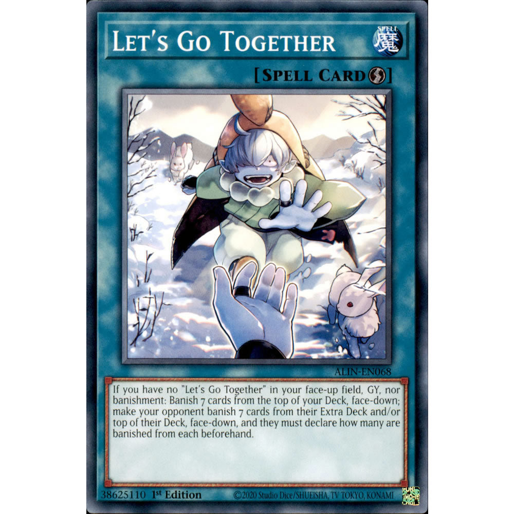 Let's Go Together ALIN-EN068 Yu-Gi-Oh! Card from the Alliance Insight Set