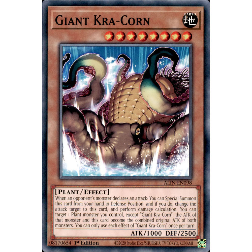 Giant Kra-Corn ALIN-EN098 Yu-Gi-Oh! Card from the Alliance Insight Set