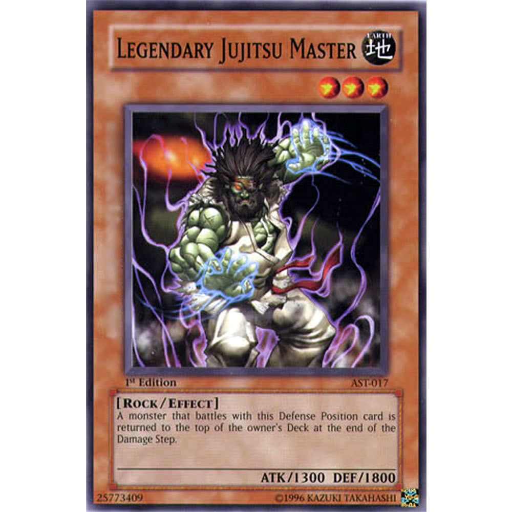 Legendary Jujitsu Master AST-017 Yu-Gi-Oh! Card from the Ancient Sanctuary Set