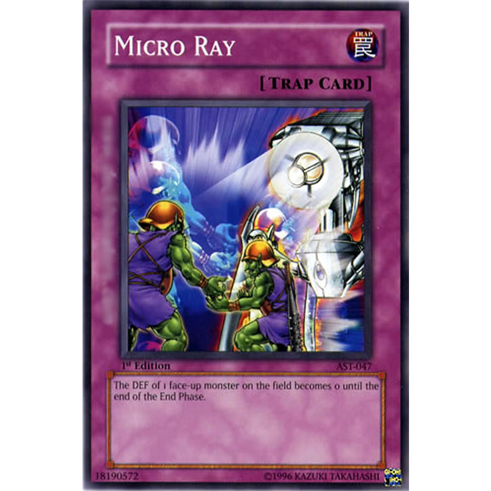 Micro Ray AST-047 Yu-Gi-Oh! Card from the Ancient Sanctuary Set