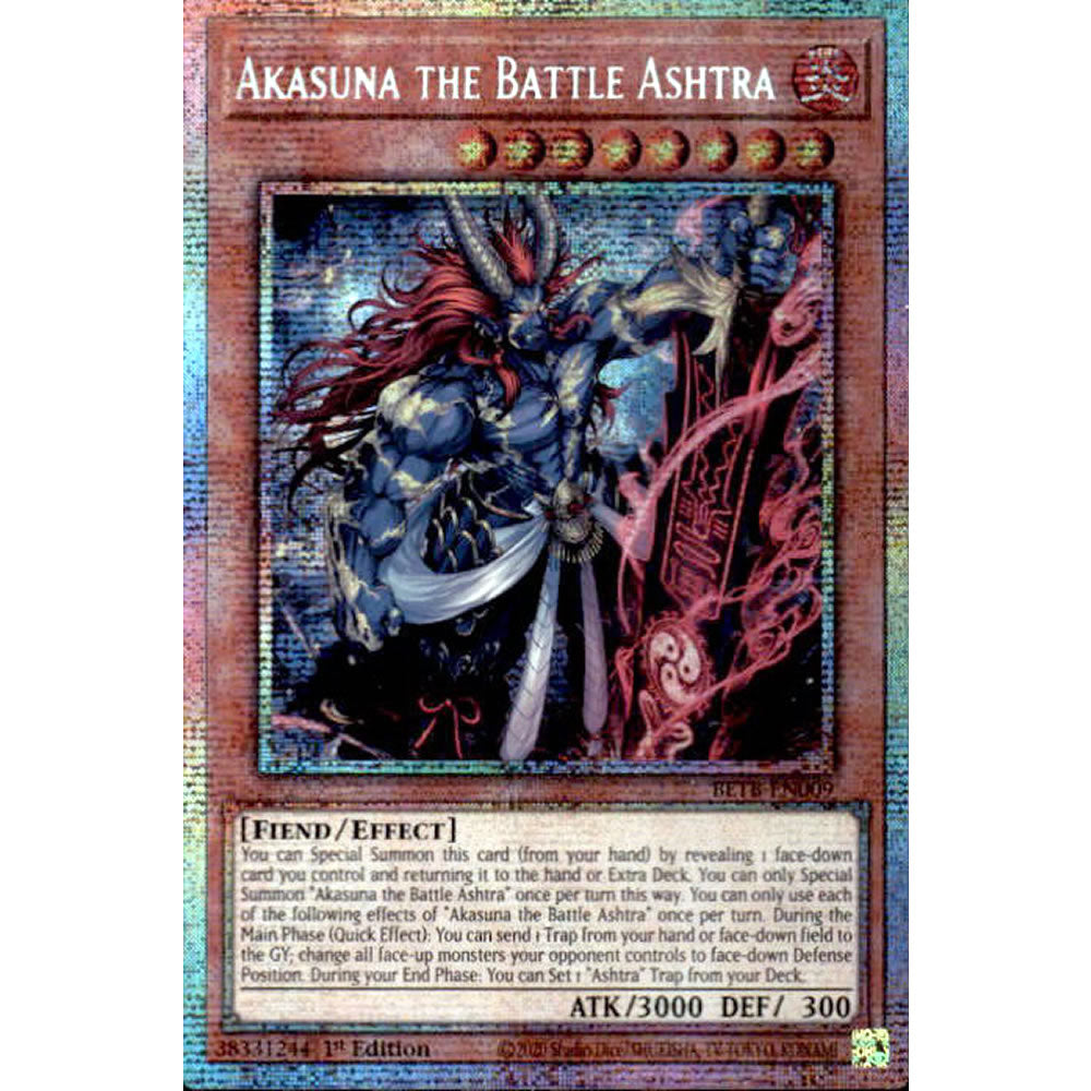 Akasuna the Battle Ashtra BETB-EN009 Yu-Gi-Oh! Card from the Beyond the Brave Set