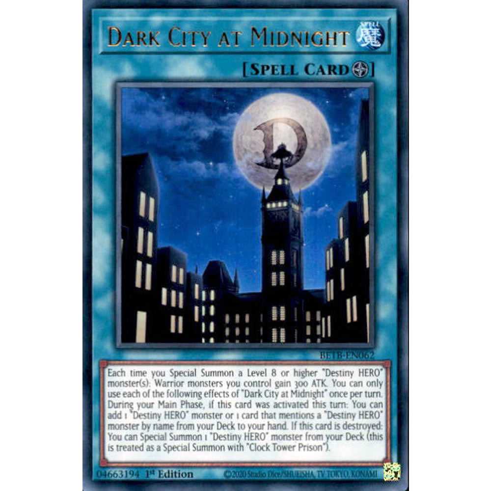 Dark City at Midnight BETB-EN062 Yu-Gi-Oh! Card from the Beyond the Brave Set