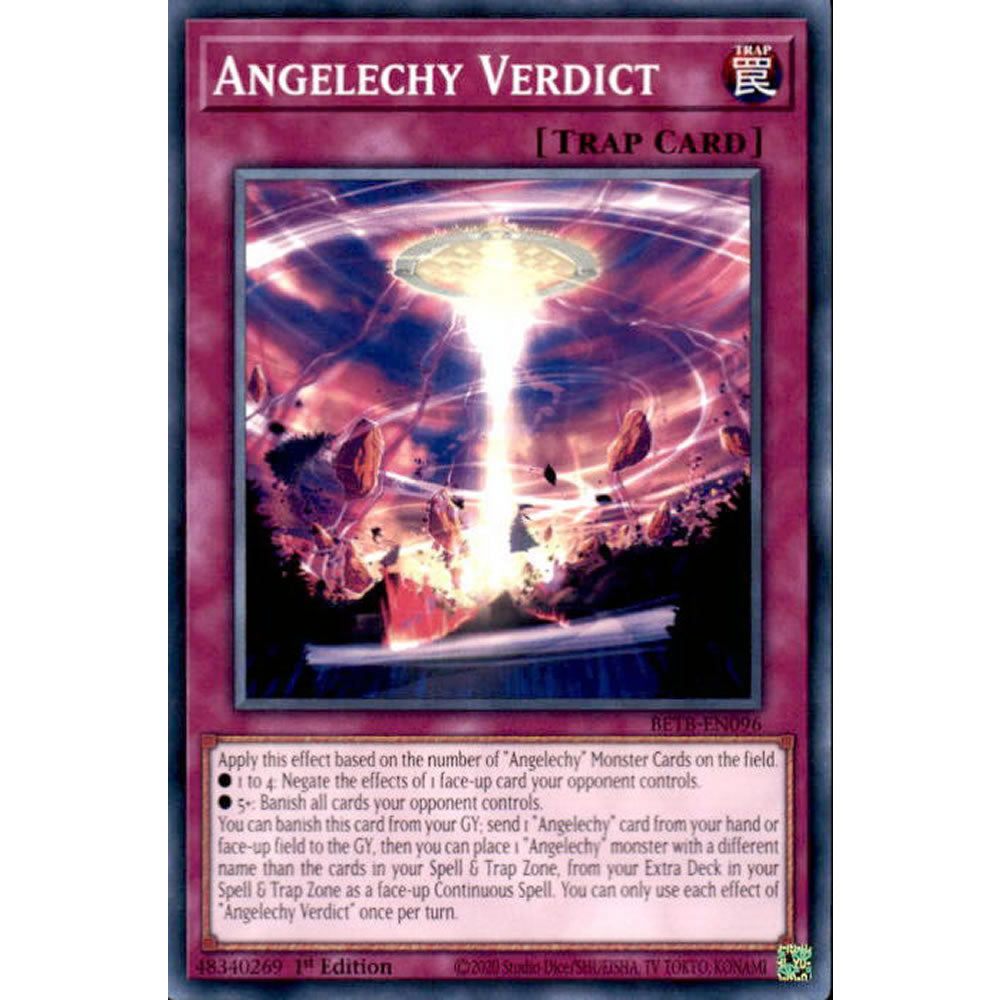 Angelechy Verdict BETB-EN096 Yu-Gi-Oh! Card from the Beyond the Brave Set