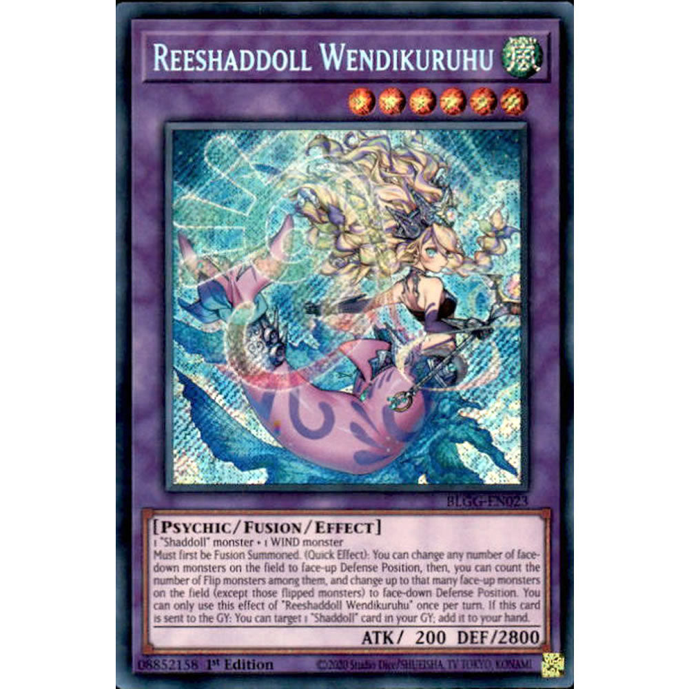 Reeshaddoll Wendikuruhu BLGG-EN023 Yu-Gi-Oh! Card from the Battles of Legend: Glorious Gallery Set