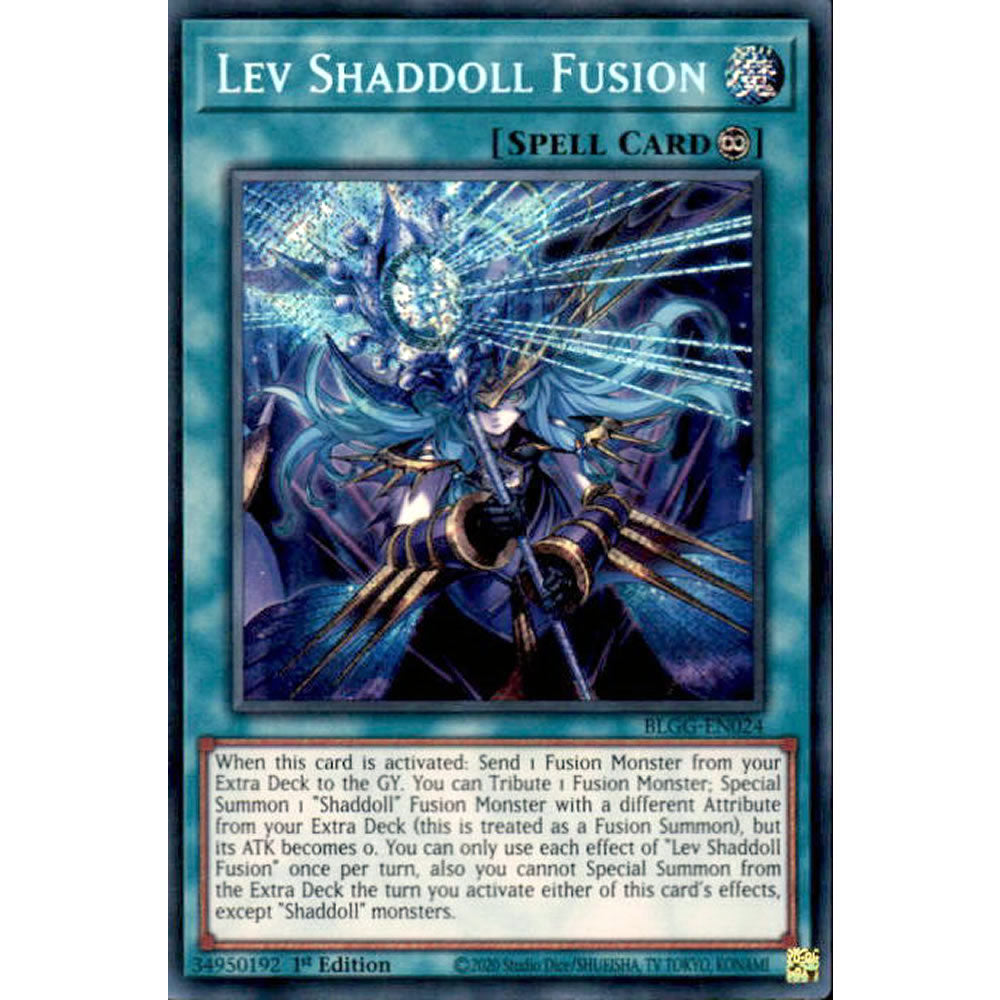 Lev Shaddoll Fusion BLGG-EN024 Yu-Gi-Oh! Card from the Battles of Legend: Glorious Gallery Set