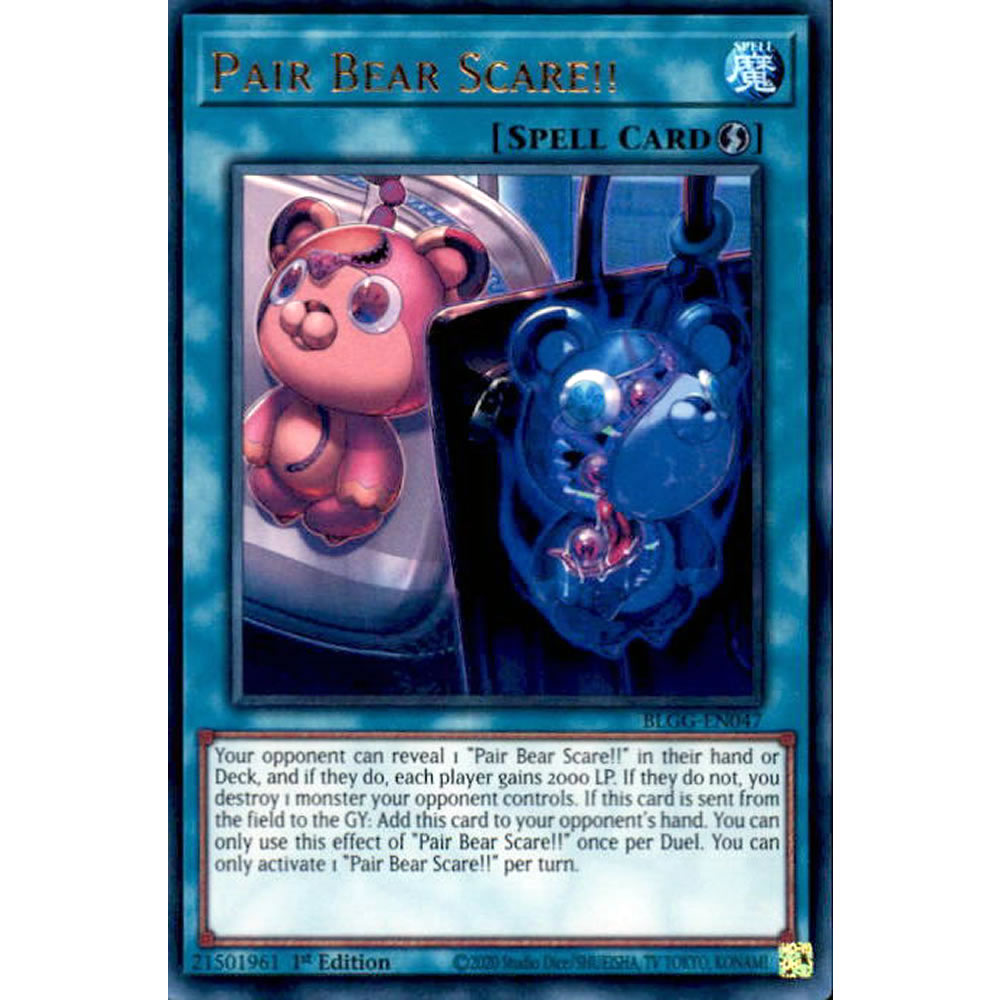 Pair Bear Scare!! BLGG-EN047 Yu-Gi-Oh! Card from the Battles of Legend: Glorious Gallery Set