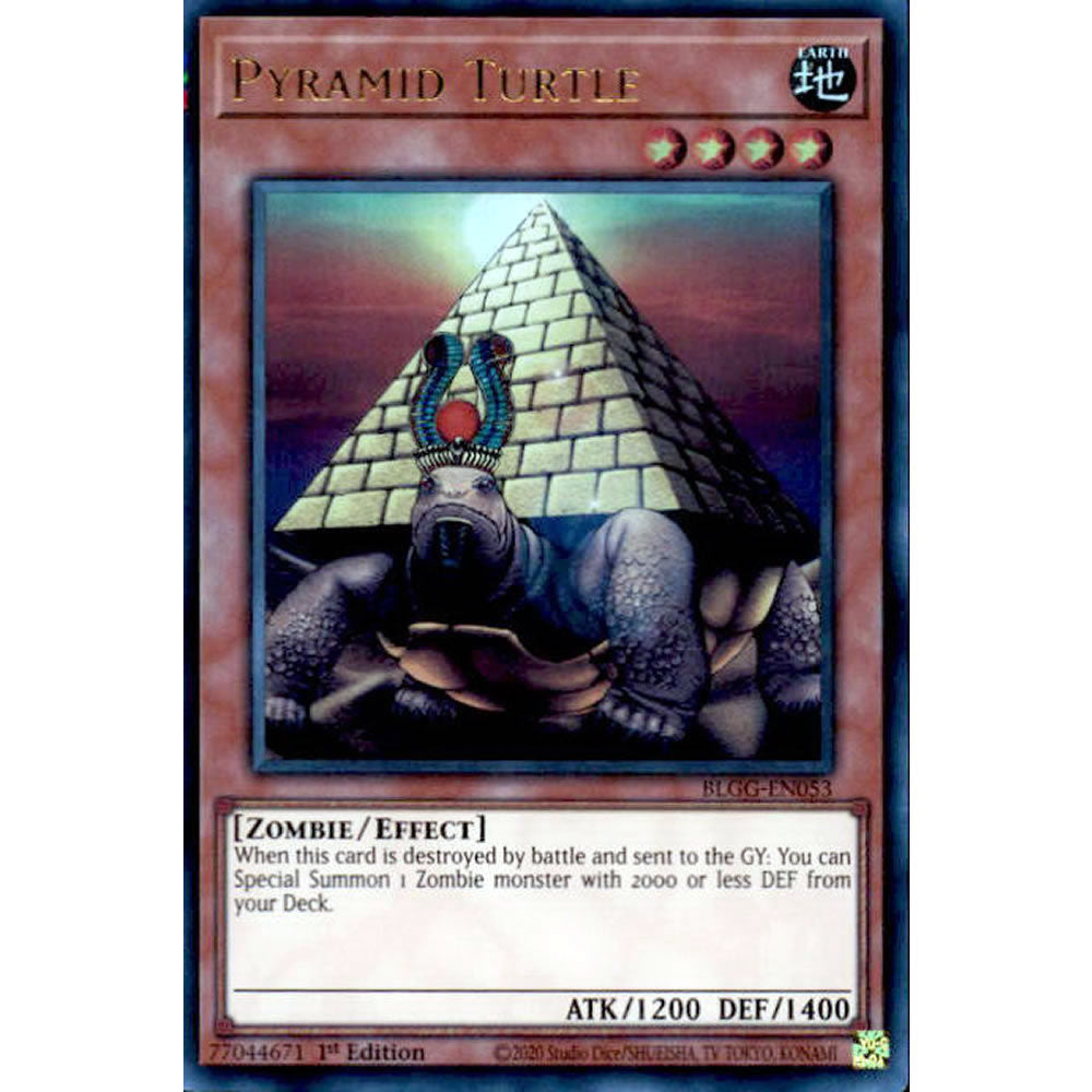 Pyramid Turtle BLGG-EN053 Yu-Gi-Oh! Card from the Battles of Legend: Glorious Gallery Set