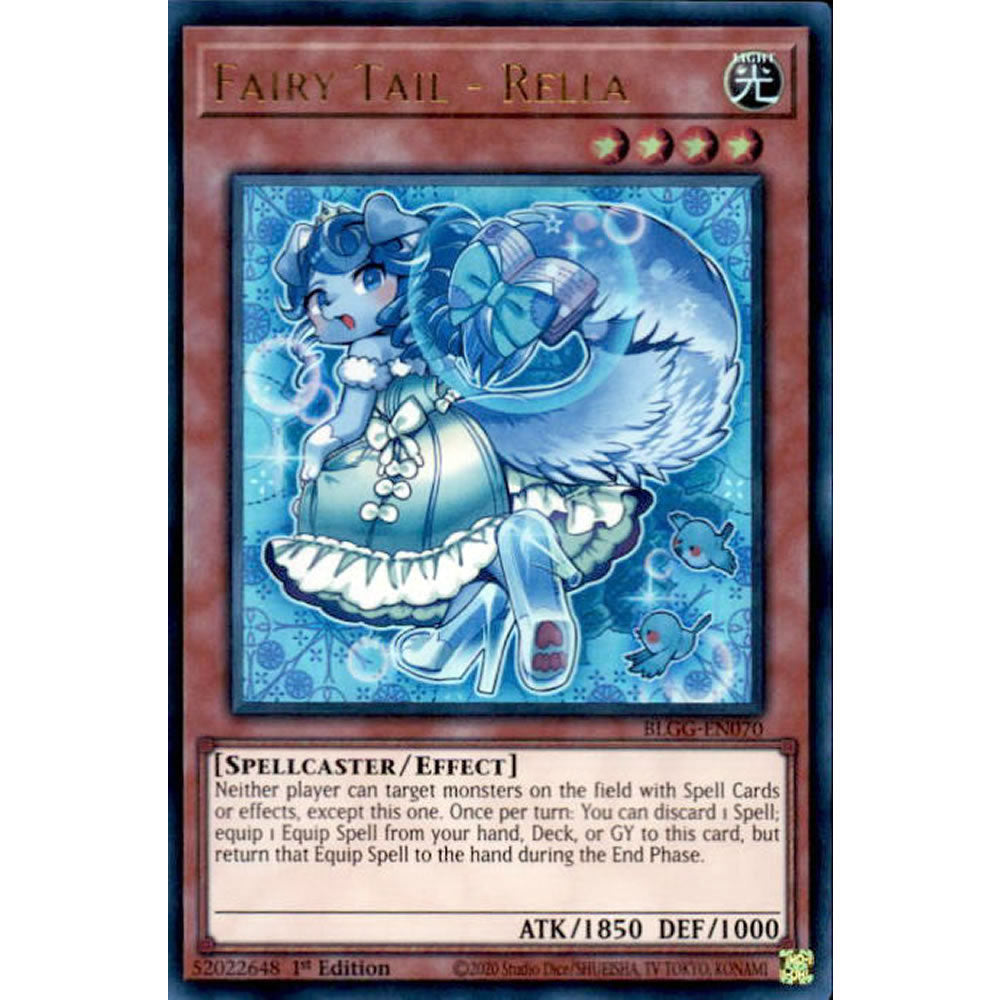 Fairy Tail - Rella BLGG-EN070 Yu-Gi-Oh! Card from the Battles of Legend: Glorious Gallery Set