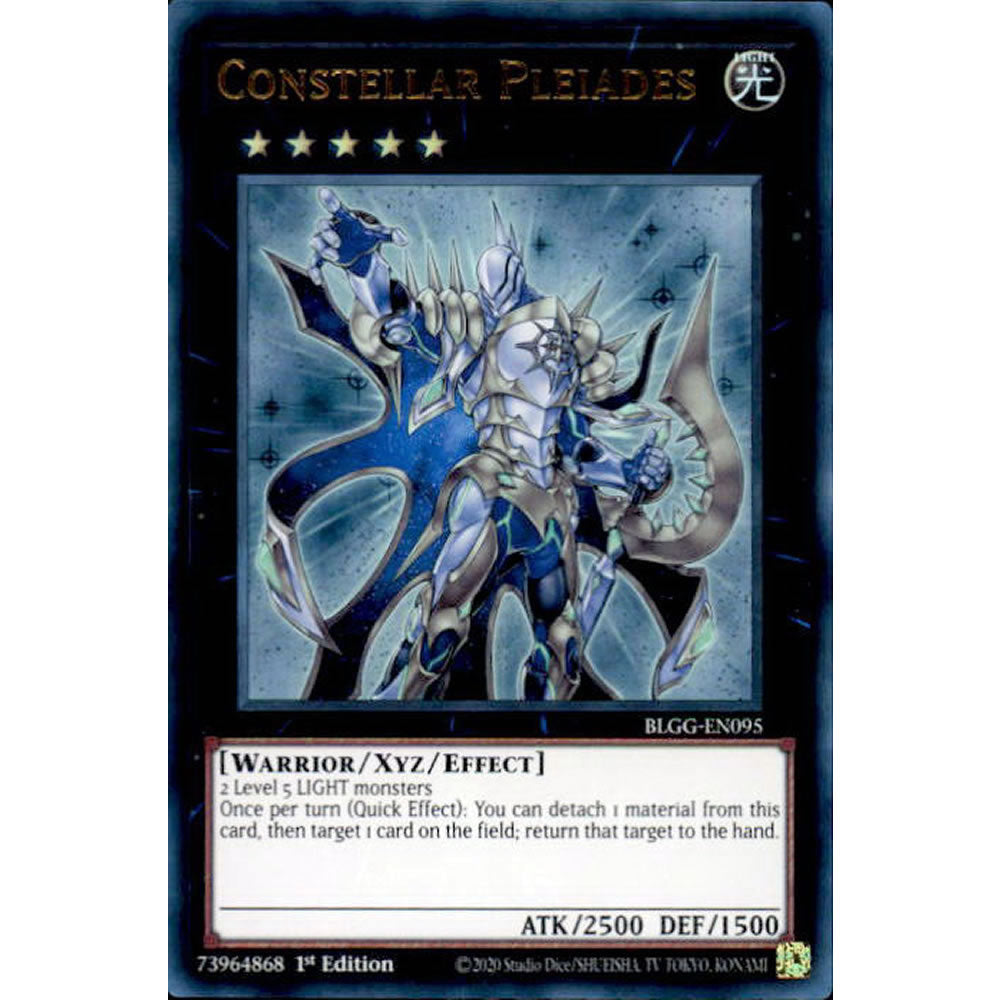 Constellar Pleiades BLGG-EN095 Yu-Gi-Oh! Card from the Battles of Legend: Glorious Gallery Set