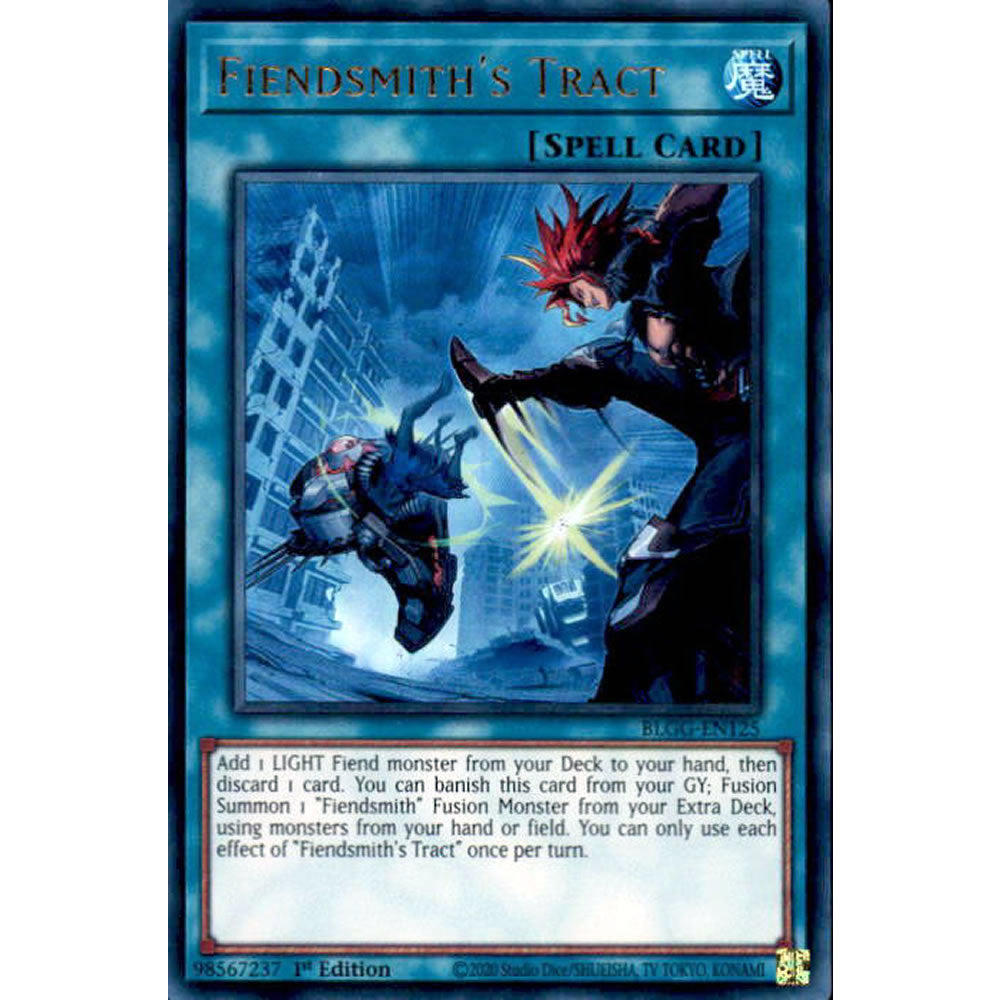 Fiendsmith's Tract BLGG-EN125 Yu-Gi-Oh! Card from the Battles of Legend: Glorious Gallery Set