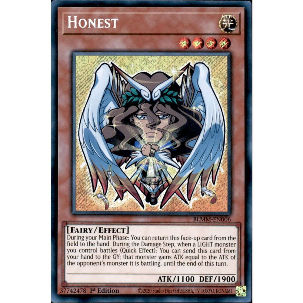 Honest BLMM-EN006 Yu-Gi-Oh! Card from the Battles of Legend: Monster Mayhem Set