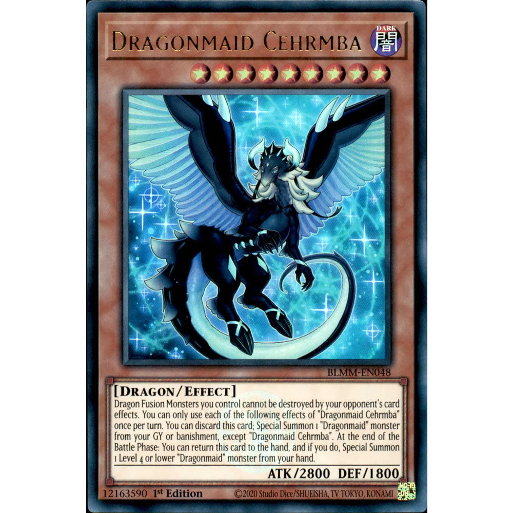 Dragonmaid Cehrmba BLMM-EN048 Yu-Gi-Oh! Card from the Battles of Legend: Monster Mayhem Set