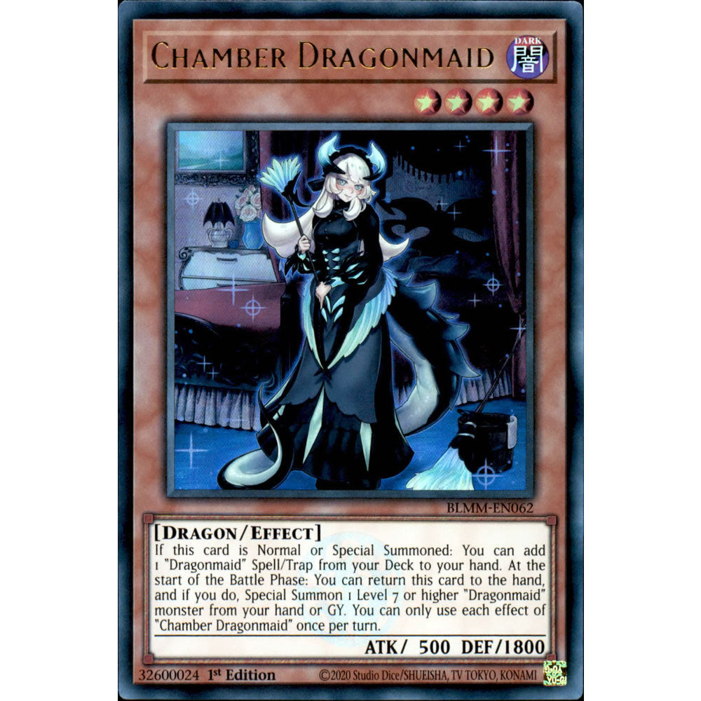 Chamber Dragonmaid BLMM-EN062 Yu-Gi-Oh! Card from the Battles of Legend: Monster Mayhem Set