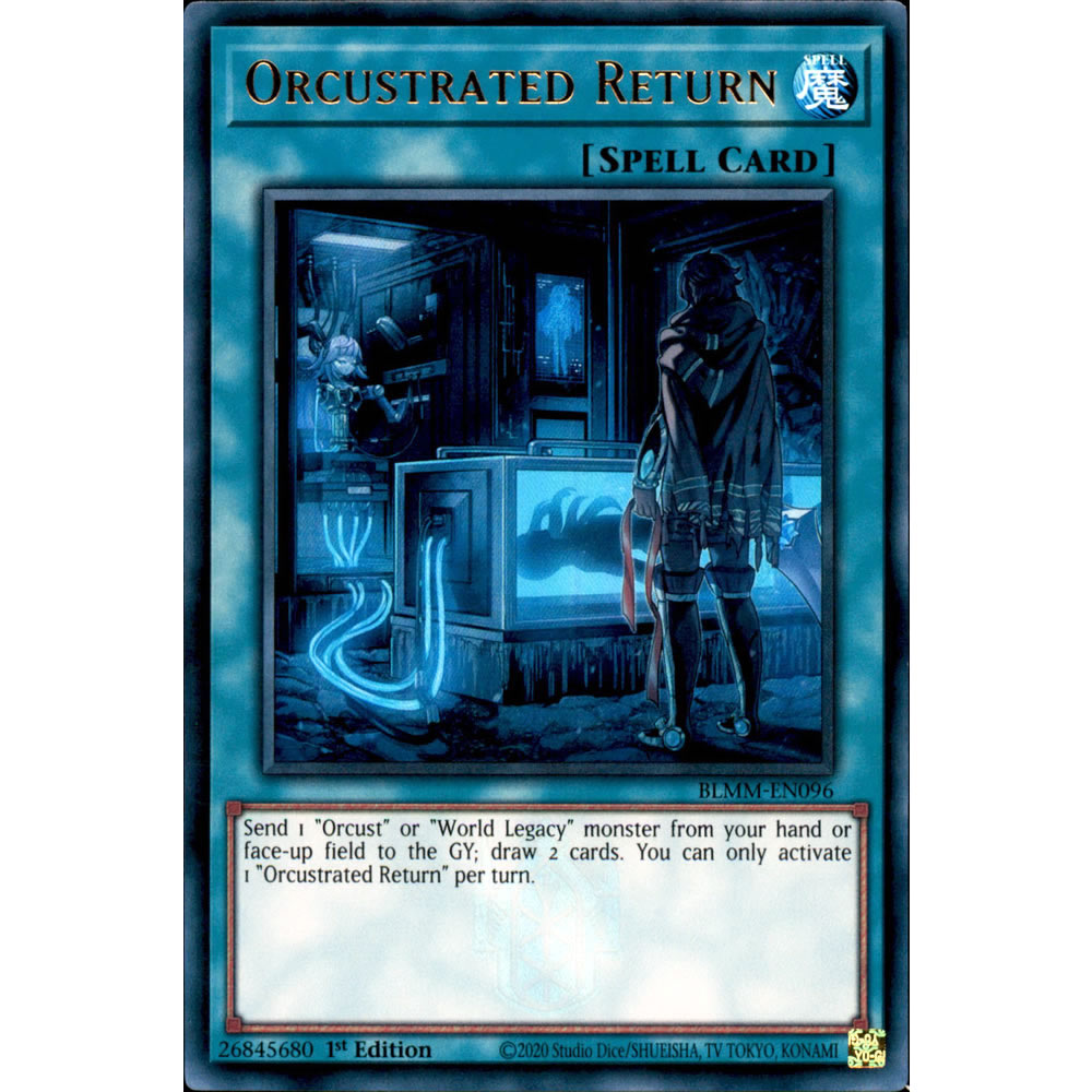 Orcustrated Return BLMM-EN096 Yu-Gi-Oh! Card from the Battles of Legend: Monster Mayhem Set