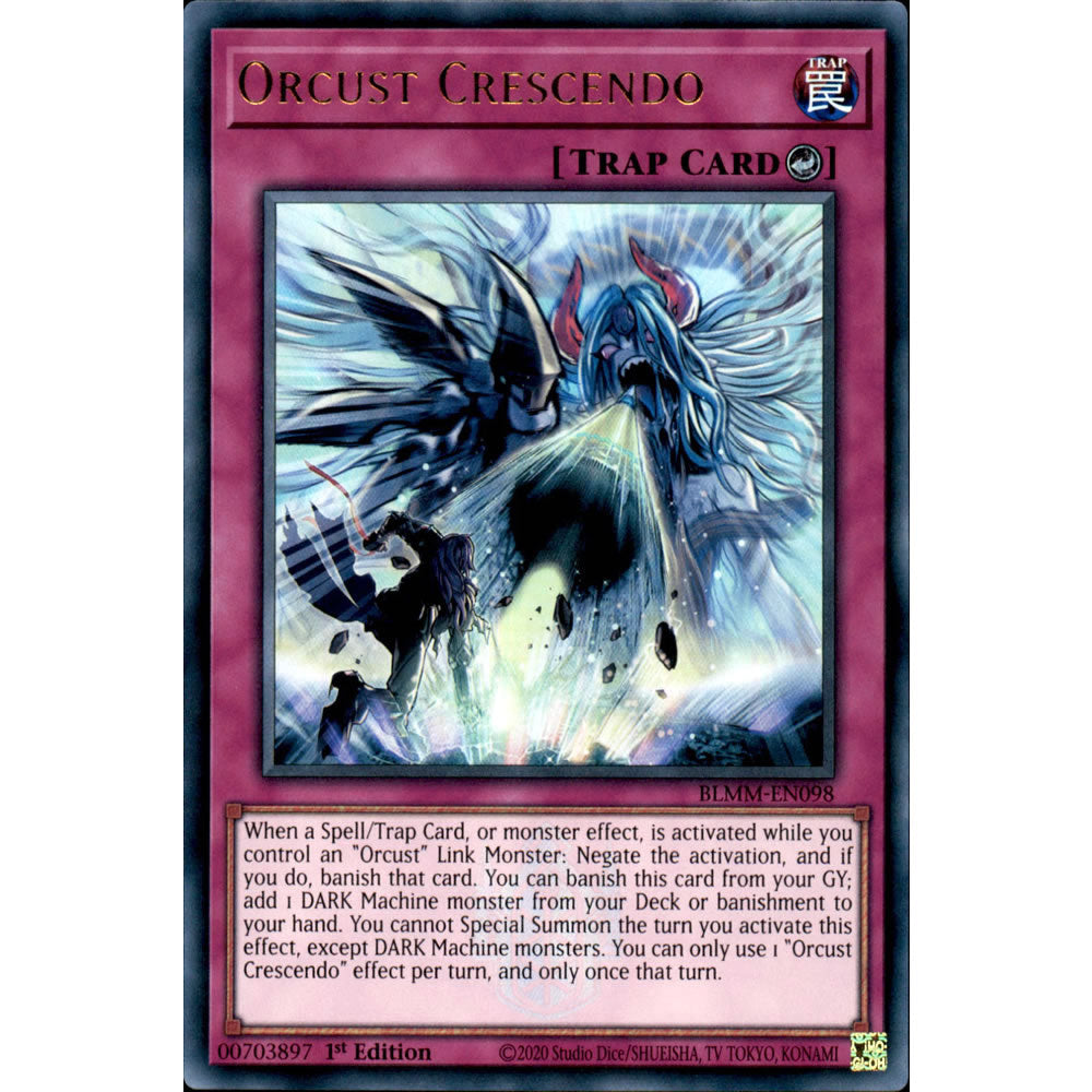 Orcust Crescendo BLMM-EN098 Yu-Gi-Oh! Card from the Battles of Legend: Monster Mayhem Set