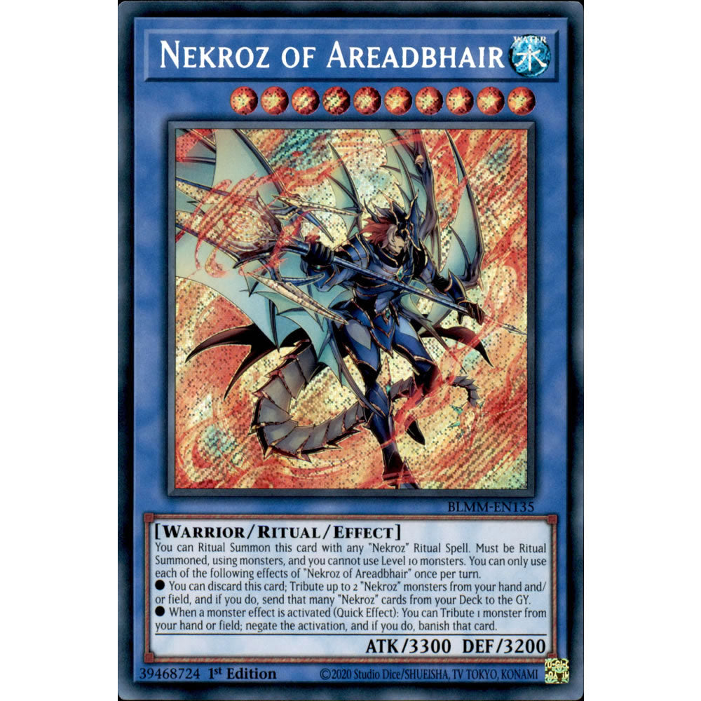 Nekroz of Areadbhair BLMM-EN135 Yu-Gi-Oh! Card from the Battles of Legend: Monster Mayhem Set