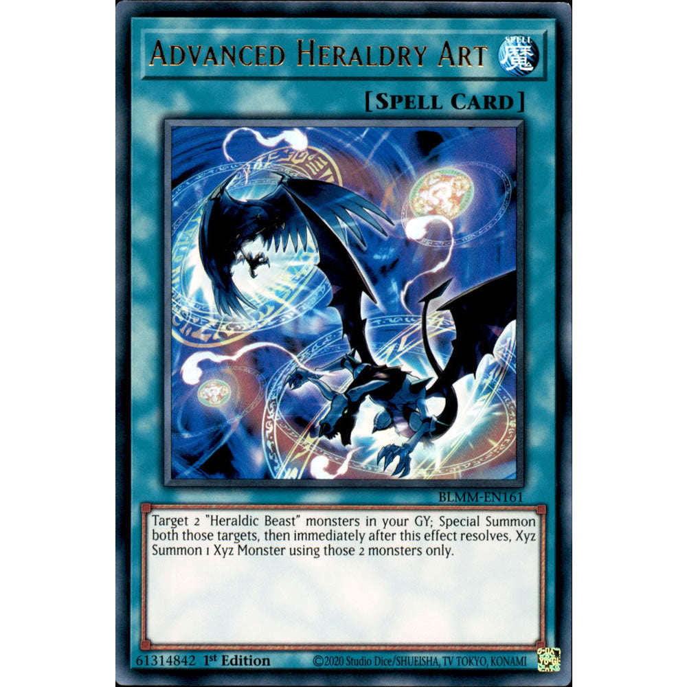 Advanced Heraldry Art BLMM-EN161 Yu-Gi-Oh! Card from the Battles of Legend: Monster Mayhem Set