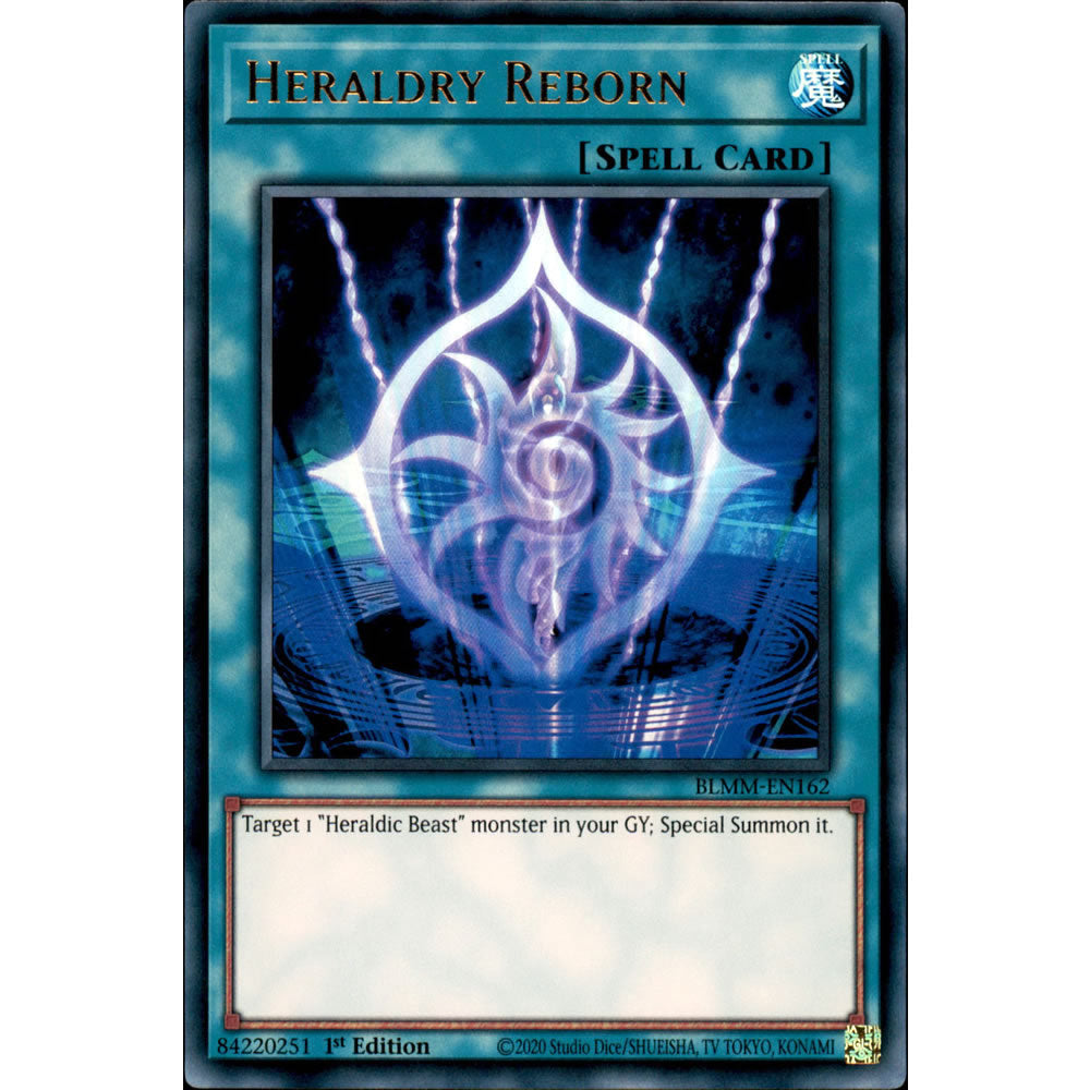 Heraldry Reborn BLMM-EN162 Yu-Gi-Oh! Card from the Battles of Legend: Monster Mayhem Set