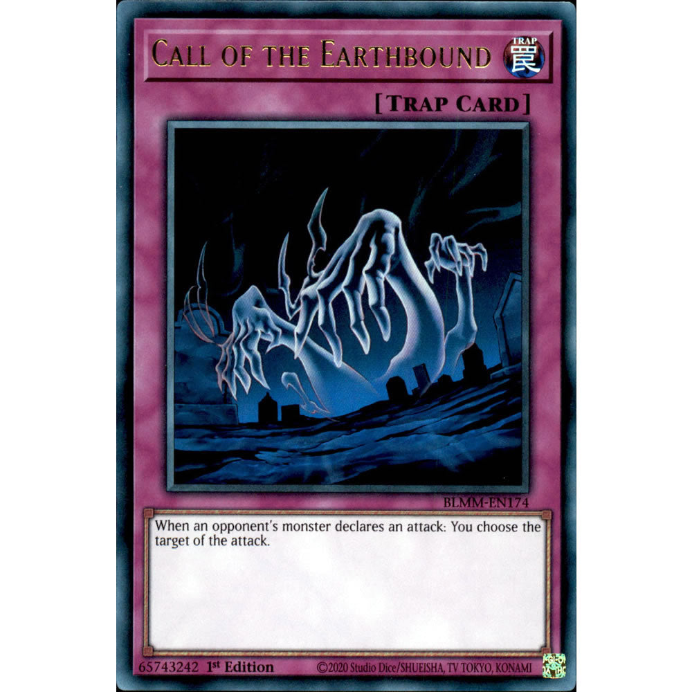 Call of the Earthbound BLMM-EN174 Yu-Gi-Oh! Card from the Battles of Legend: Monster Mayhem Set