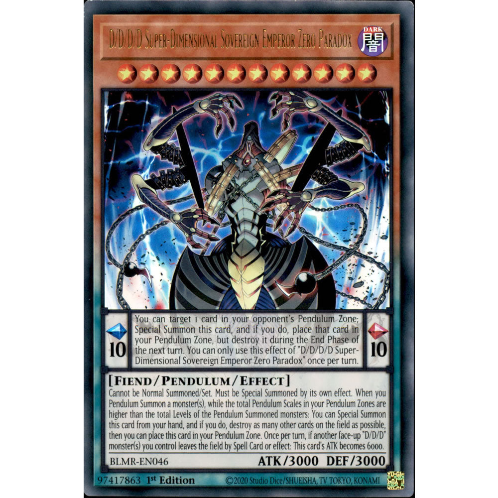 D/D/D/D Super-Dimensional Sovereign Emperor Zero Paradox BLMR-EN046