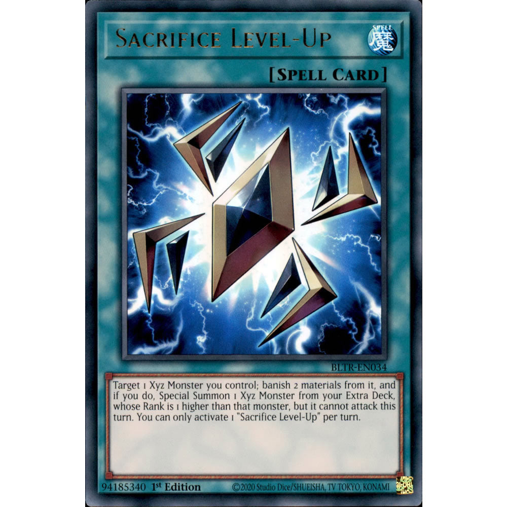 Sacrifice Level-Up BLTR-EN034 Yu-Gi-Oh! Card from the Battles of Legend: Terminal Revenge Set