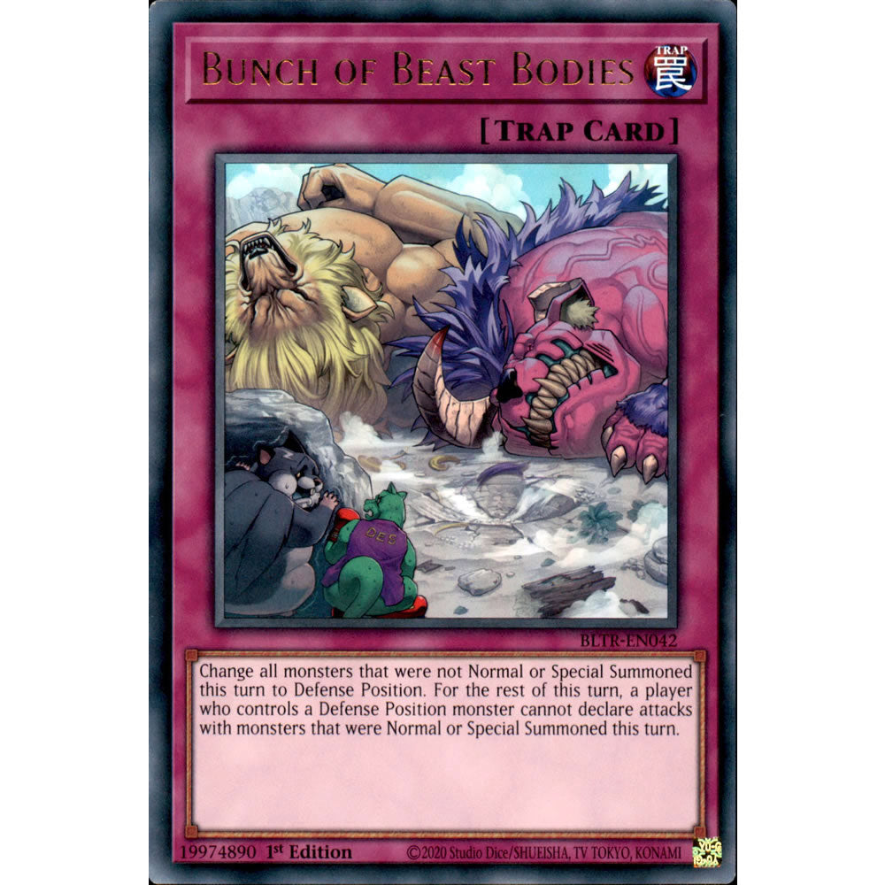Bunch of Beast Bodies BLTR-EN042 Yu-Gi-Oh! Card from the Battles of Legend: Terminal Revenge Set