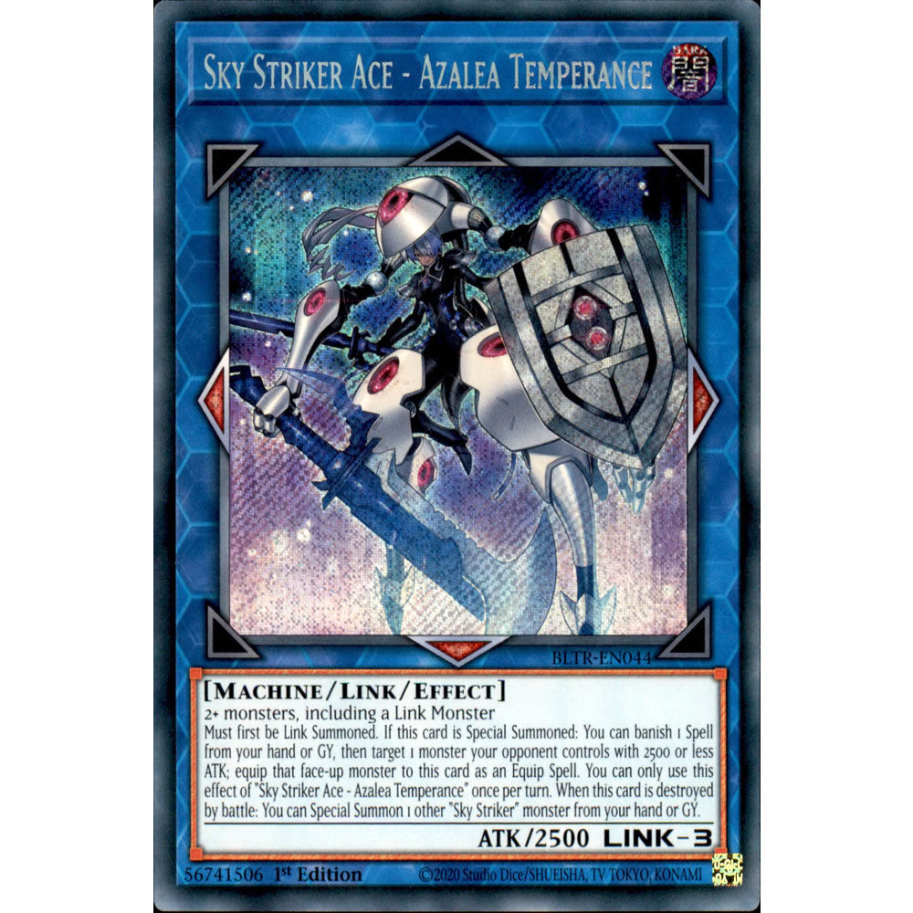 Sky Striker Ace - Azalea Temperance BLTR-EN044 Yu-Gi-Oh! Card from the Battles of Legend: Terminal Revenge Set