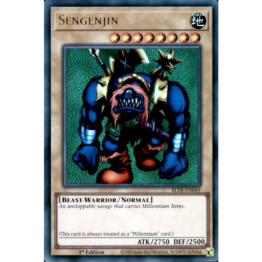 Sengenjin BLTR-EN049 Yu-Gi-Oh! Card from the Battles of Legend: Terminal Revenge Set