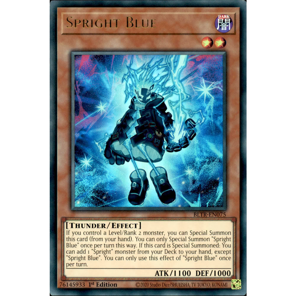 Spright Blue BLTR-EN075 Yu-Gi-Oh! Card - Deckboosters Spright Blue BLTR-EN075 Yu-Gi-Oh! Card - Deckboosters