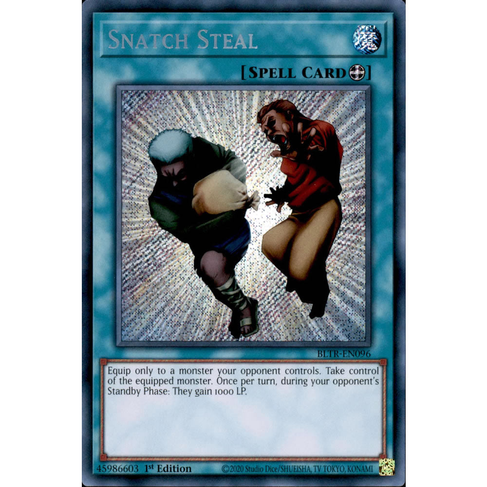 Snatch Steal BLTR-EN096 Yu-Gi-Oh! Card from the Battles of Legend: Terminal Revenge Set