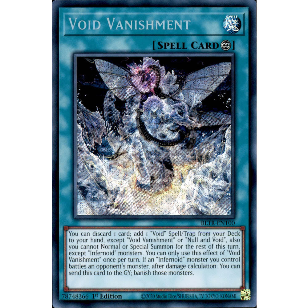 Void Vanishment BLTR-EN100 Yu-Gi-Oh! Card from the Battles of Legend: Terminal Revenge Set