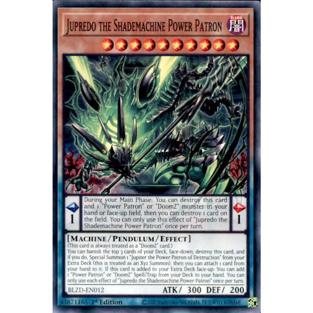 Jupredo the Shademachine Power Patron BLZD-EN012