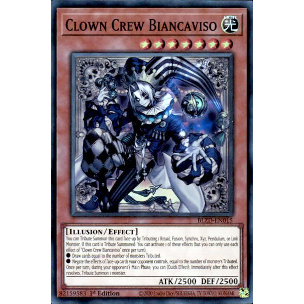Clown Crew Biancaviso BLZD-EN015 Yu-Gi-Oh! Card