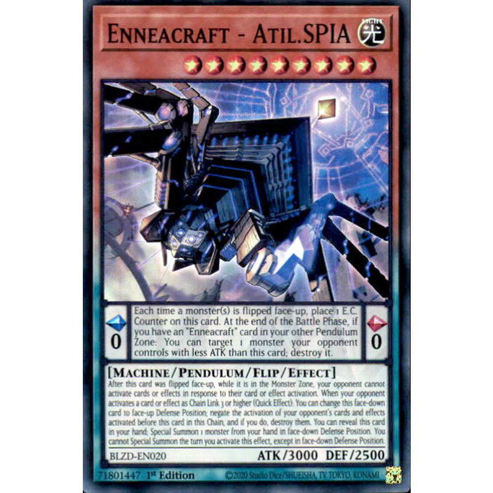Enneacraft - Atil.SPIA BLZD-EN020 Yu-Gi-Oh! Card from the Blazing Dominion Set