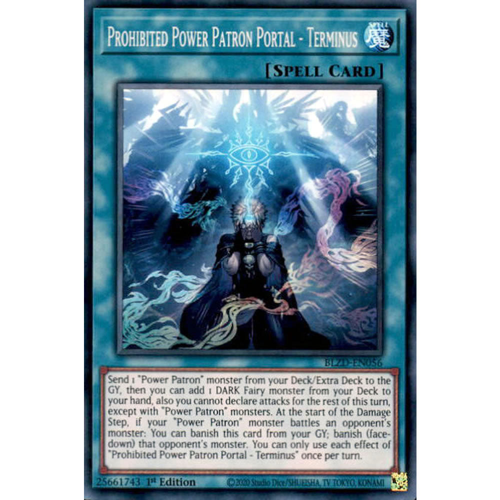 Prohibited Power Patron Portal - Terminus BLZD-EN056 Yu-Gi-Oh! Card from the Blazing Dominion Set
