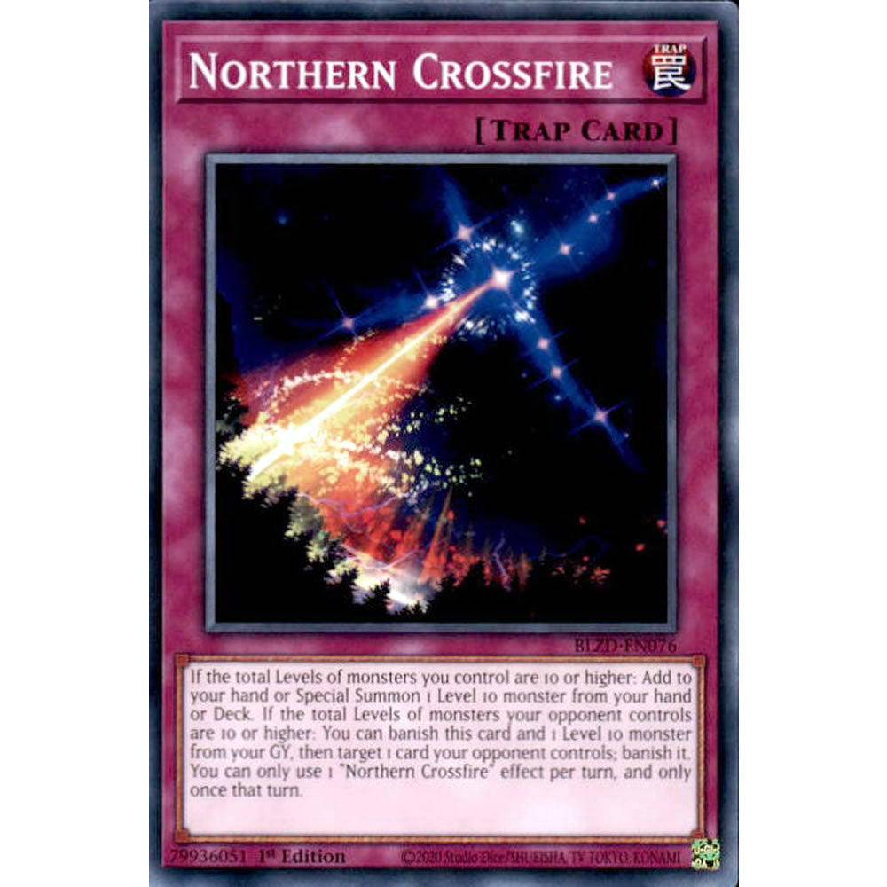 Northern Crossfire BLZD-EN076 Yu-Gi-Oh! Card from the Blazing Dominion Set