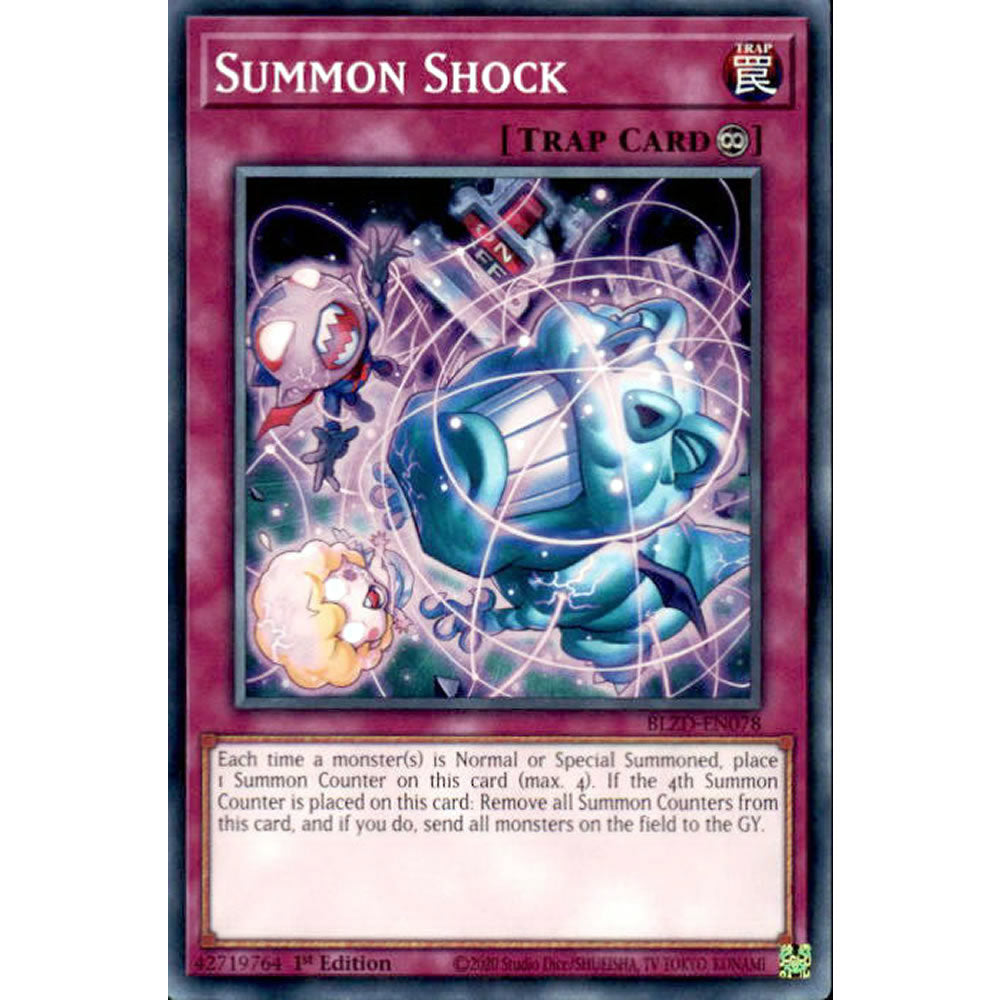 Summon Shock BLZD-EN078 Yu-Gi-Oh! Card from the Blazing Dominion Set