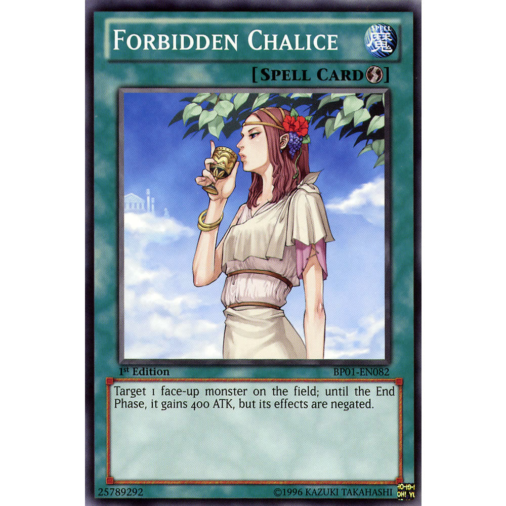Forbidden Chalice BP01-EN082 Yu-Gi-Oh! Card from the Battle Pack 1: Epic Dawn Set