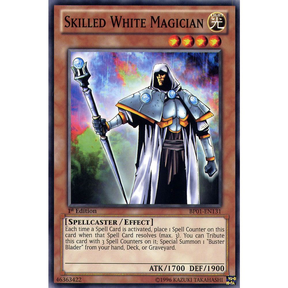 Skilled White Magician BP01-EN131 Yu-Gi-Oh! Card from the Battle Pack 1: Epic Dawn Set