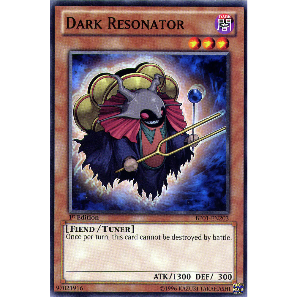 Dark Resonator BP01-EN203 Yu-Gi-Oh! Card from the Battle Pack 1: Epic Dawn Set