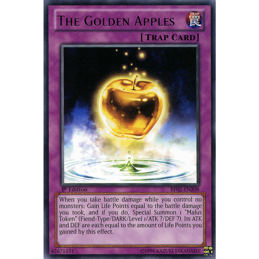 The Golden Apples BP02-EN208 Yu-Gi-Oh! Card from the Battle Pack 2: War of the Giants Set