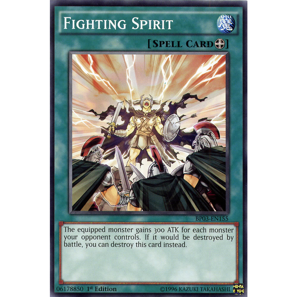 Fighting Spirit BP03-EN155 Yu-Gi-Oh! Card from the Battle Pack 3: Monster League Set