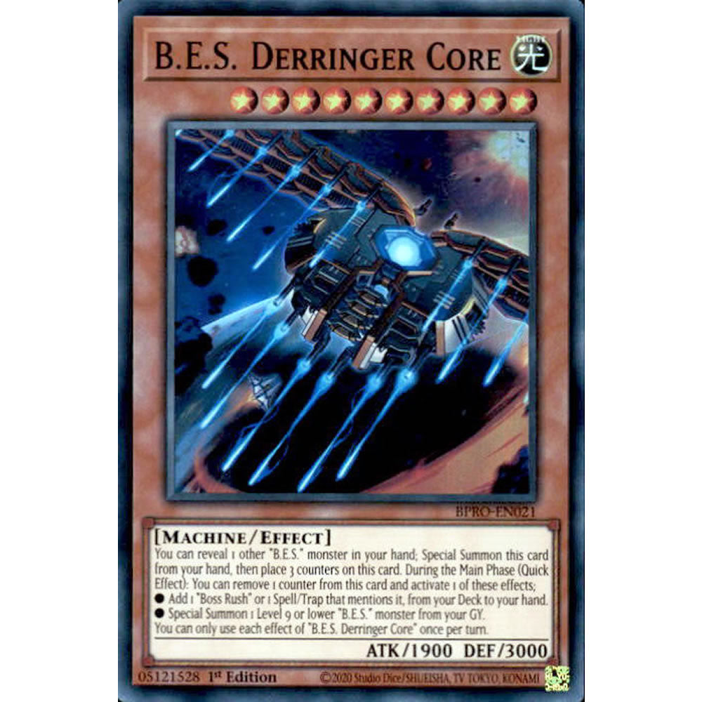 B.E.S. Derringer Core BPRO-EN021 Yu-Gi-Oh! Card from the Burst Protocol Set